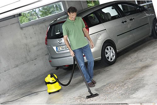 Karcher WD2 220 volt Wet & Dry vacuum Powerful Shop Vacuum Cleaner Shopvac 12 Litre Tank 1200w 220 240 volt - 1629 - 7630 - 220v volt electronics