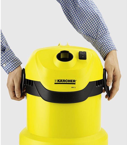 Karcher WD2 220 volt Wet & Dry vacuum Powerful Shop Vacuum Cleaner Shopvac 12 Litre Tank 1200w 220 240 volt - 1629 - 7630 - 220v volt electronics
