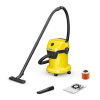 Karcher WD3Plus 220 volts Shop vac wet dry 17 liter vacuum cleaner 220v 240 volt 50 hz - 220 - Electronics
