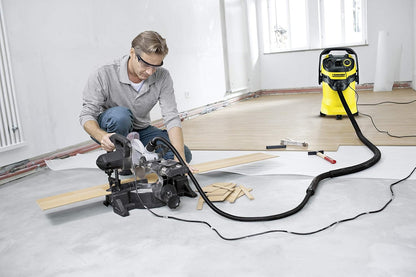 Karcher WD5Plus 220 volts Shop vac wet dry 25 liter vacuum cleaner blower 220v 240 volt 50 hz 60 hz with fine dust filter - 220 - Electronics