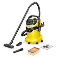 Karcher WD5Plus 220 volts Shop vac wet dry 25 liter vacuum cleaner blower 220v 240 volt 50 hz 60 hz with fine dust filter - 220 - Electronics