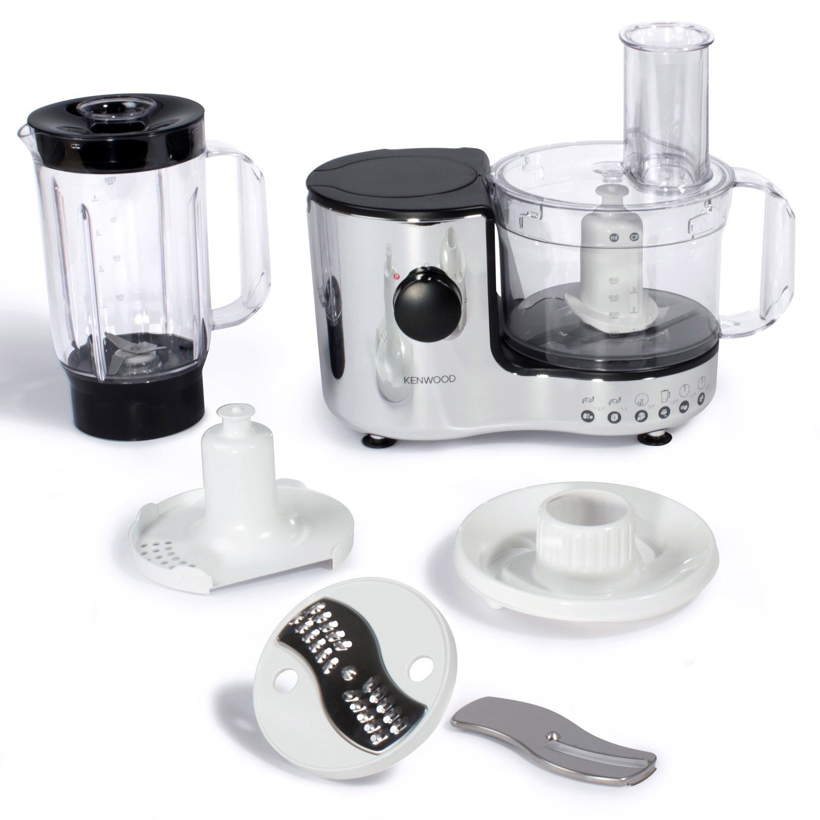 Kenwood FP196 Chrome Food Processor & Blender for 220 Volts - 220 - Electronics