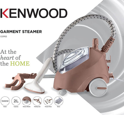 Kenwood GSP65 220 volts Garment and Fabric Steamer 2L Capacity 1500 Watt 220v 240 volts - 220 - Electronics