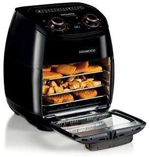 Kenwood HFP90 220 volt Air Fryer Black Rose Gold 11 Liter 220v 240 volts - 220 - Electronics