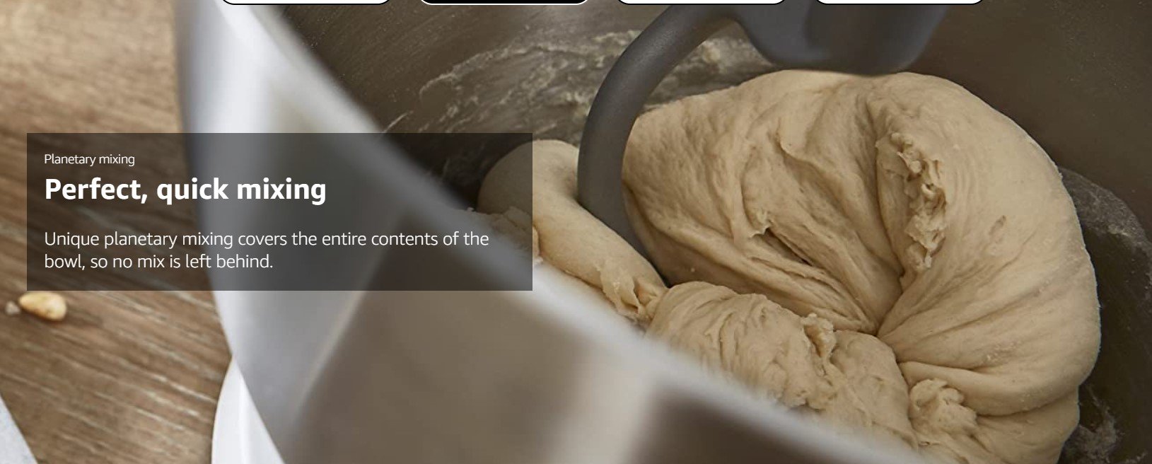 Kenwood KHC29.WOSI 220 volts Stand Mixer with 4.3 L Bowl 1000W 220v 240 volts - 220 - Electronics