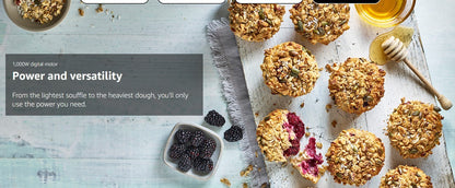 Kenwood KHC29.WOSI 220 volts Stand Mixer with 4.3 L Bowl 1000W 220v 240 volts - 220 - Electronics