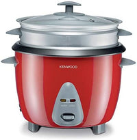 Kenwood RCM30 220 volts 2 in 1 Rice Cooker with Steamer 0.6 Liters 220v 240 volts - 220 - Electronics