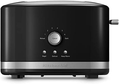 KitchenAid 220 volt 5KMT2116 Wide slot 2 slice Toaster 220v 240 volts Onyx Black color 5KMT2116OB - 220 - Electronics