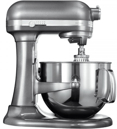 KitchenAid 220 volt 7 quart mixer 5KSM7580x Medallion Silver 5KSM7580X