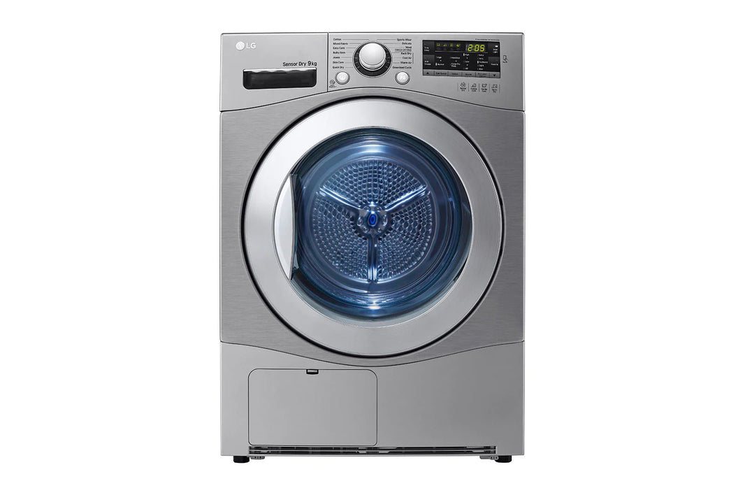 LG 220 volt Front Load Dryer 9KG Silver RC9066 220v 240 volts 50 hz - 220 - Electronics