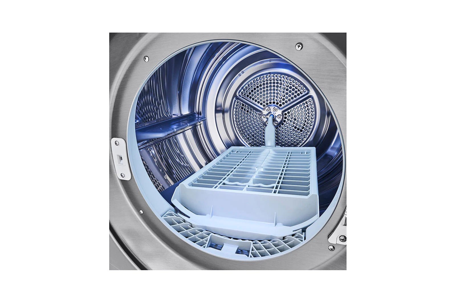 LG 220 volt Front Load Dryer 9KG Silver RC9066 220v 240 volts 50 hz - 220 - Electronics