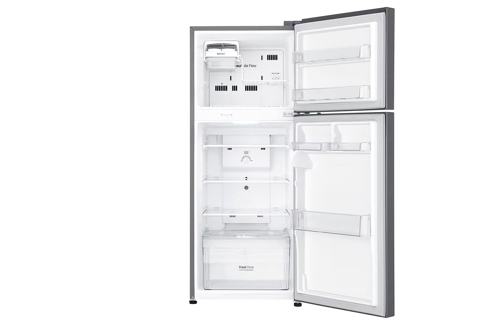 LG 220 volt refrigerator GRC342SLBB 312 liter fridge 220v 240 volt 50 hz - 220 - Electronics