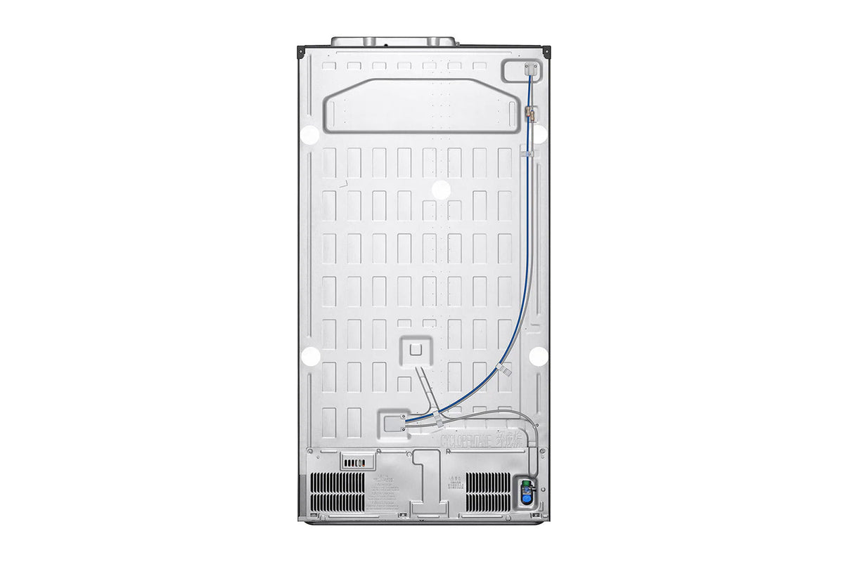 LG 220 volt refrigerator XL Size side by side stainless steel with ice and water dispenser 220v 240 volts GS - LV50D - SS220v - 220 - Electronics