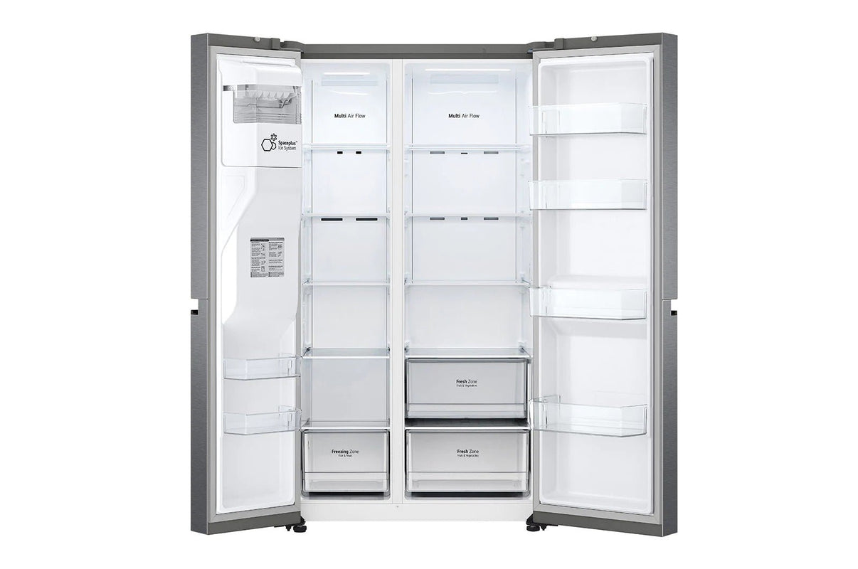 LG 220 volt refrigerator XL Size side by side stainless steel with ice and water dispenser 220v 240 volts GS - LV50D - SS220v - 220 - Electronics