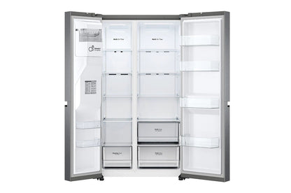 LG 220 volt refrigerator XL Size side by side stainless steel with ice and water dispenser 220v 240 volts GS - LV50D - SS220v - 220 - Electronics