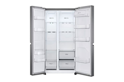 LG 220 volt side by side refrigerator GC - B257JLYL side by side 25 cu ft Stainless Steel refrigerator 220v 240 volts 50 hz - 220 - Electronics