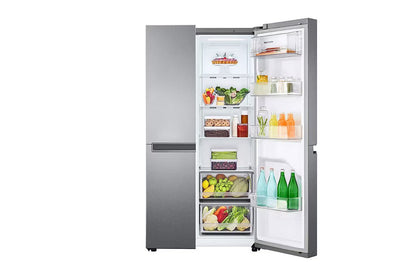 LG 220 volt side by side refrigerator GC - B257JLYL side by side 25 cu ft Stainless Steel refrigerator 220v 240 volts 50 hz - 220 - Electronics
