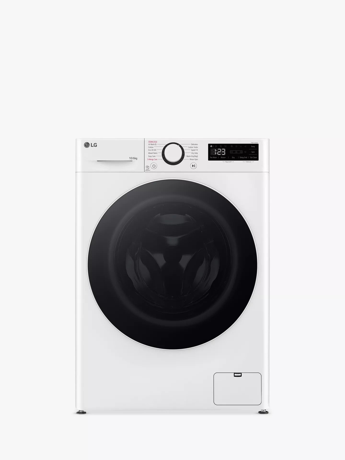 LG 220 volts Combo Washer Dryer 10kg washe Dryer Combo 1400 220v 240 volts 50 hz FWY606WW220v - 220v volt electronics