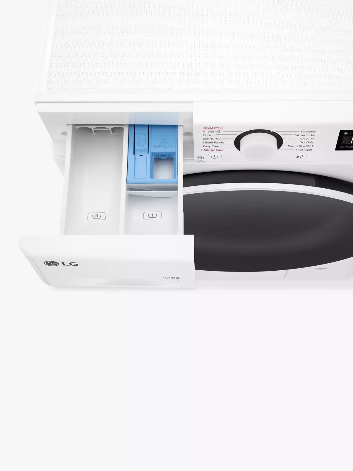 LG 220 volts Combo Washer Dryer 10kg washe Dryer Combo 1400 220v 240 volts 50 hz FWY606WW220v - 220v volt electronics