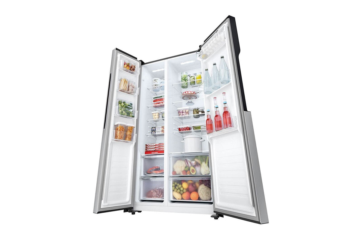 LG 220 volts side by side counter depth refrigerator 220v 240 volts 50 hz model GRFB587220v - 220 - Electronics
