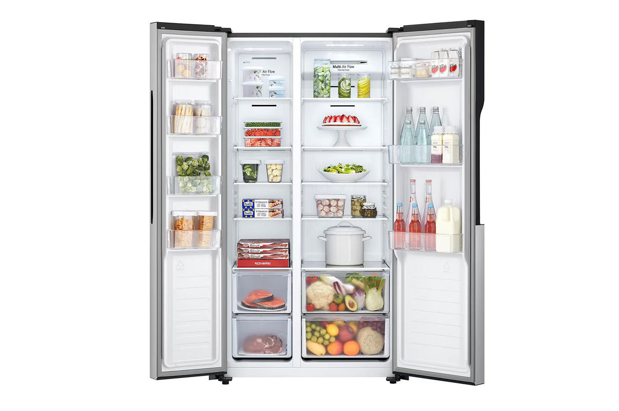 LG 220 volts side by side counter depth refrigerator 220v 240 volts 50 hz model GRFB587220v - 220 - Electronics