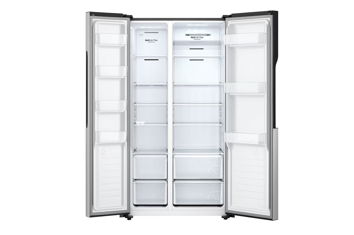 LG 220 volts side by side counter depth refrigerator 220v 240 volts 50 hz model GRFB587220v - 220 - Electronics
