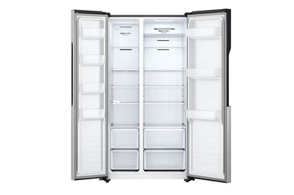 LG 220 volts side by side counter depth refrigerator 220v 240 volts 50 hz model GRFB587220v - 220 - Electronics