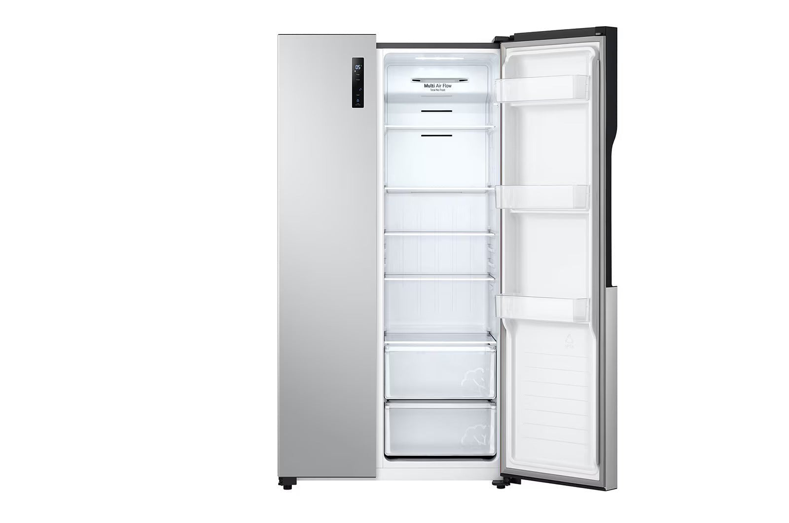 LG 220 volts side by side counter depth refrigerator 220v 240 volts 50 hz model GRFB587220v - 220 - Electronics
