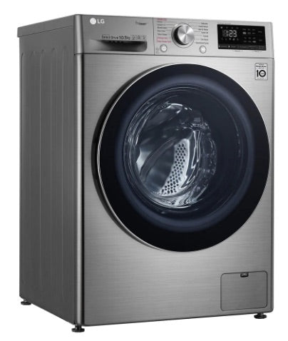LG 220 volts Washer F4V5RYP2T 10.5 KG with Steam and Direct drive 220v 240 volts 50 hz - 220 - Electronics