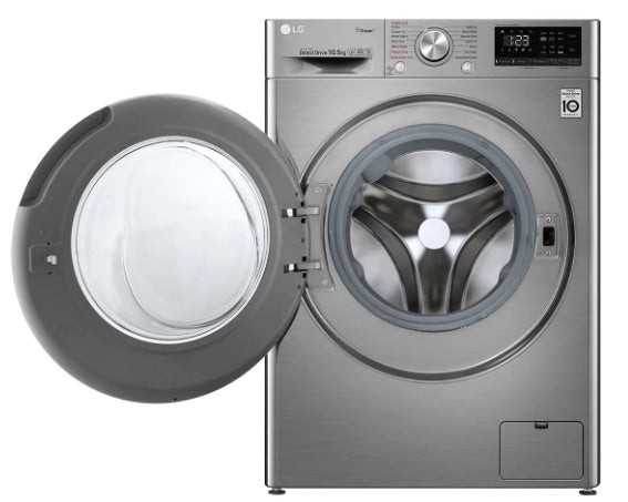 LG 220 volts Washer F4V5RYP2T 10.5 KG with Steam and Direct drive 220v 240 volts 50 hz - 220 - Electronics