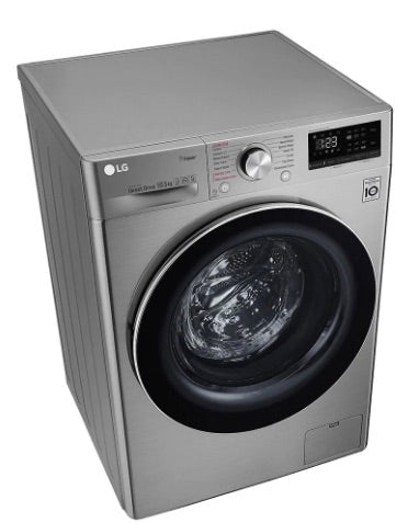 LG 220 volts Washer F4V5RYP2T 10.5 KG with Steam and Direct drive 220v 240 volts 50 hz - 220 - Electronics