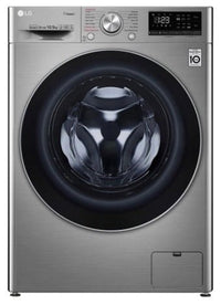 LG 220 volts Washer F4V5RYP2T 10.5 KG with Steam and Direct drive 220v 240 volts 50 hz - 220 - Electronics