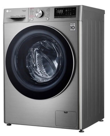 LG 220 volts Washer F4V5RYP2T 10.5 KG with Steam and Direct drive 220v 240 volts 50 hz - 220 - Electronics