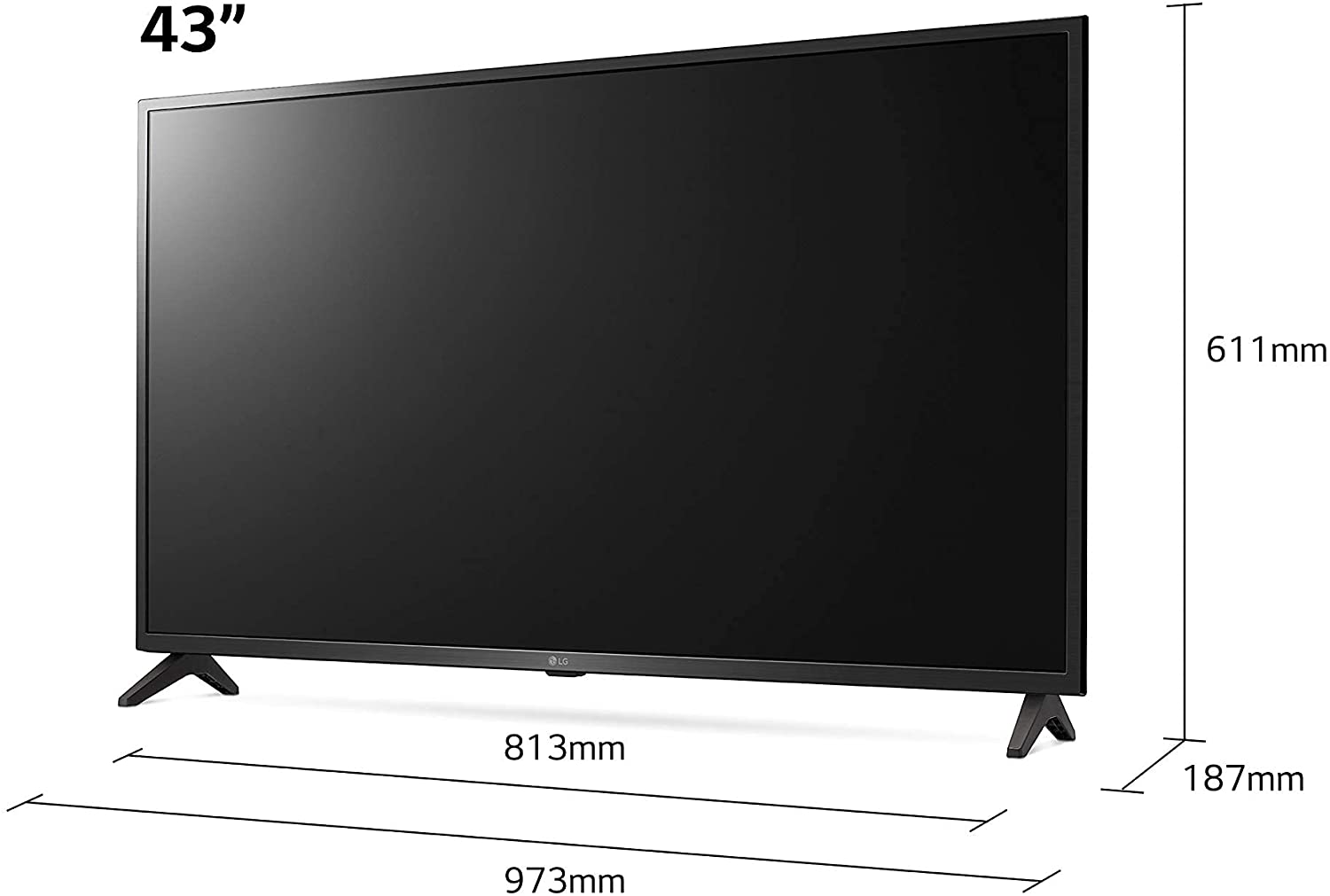 LG 43" 43UP75006LF Multisystem UHD LED TV Pal NTSC Secam 110 220 240 volts 50 60 hz - 220 - Electronics