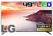 LG 49LF540 49" Full HD MultiSystem LED TV 110 220 240 volts - 220 - Electronics