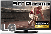 LG 50PN4500 50" Plasma Multi system TV 110 220 240 volts pal ntsc - 220v volt electronics