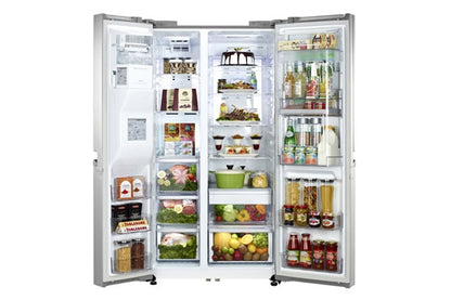 LG Bentley GR - J317WSBN/327 220v Door - in - Door side by side 220 240 Volt Refrigerator - 220 - Electronics