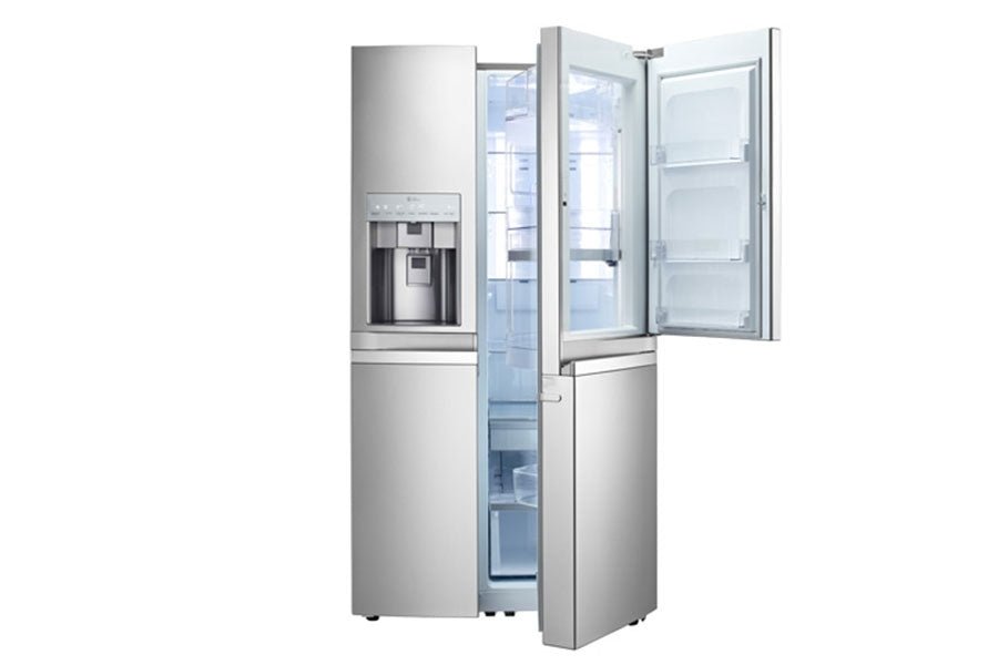 LG Bentley GR - J317WSBN/327 220v Door - in - Door side by side 220 240 Volt Refrigerator - 220 - Electronics