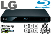 LG BP125 Region Free Blu-ray DVD Player