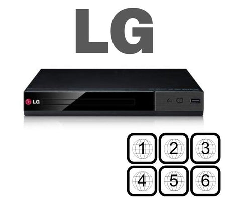 LG DP132 Region Free DVD Player for 110 to 240 Volts - 220 - Electronics