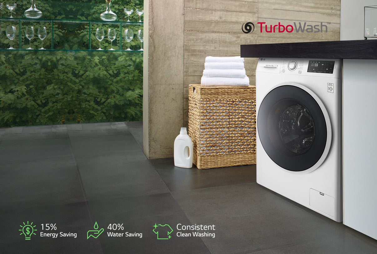 LG F1299RDSU7 / FH - 299RDSU7 19kg Washer / 10KG Dryer 220 - 240 Volts 50 - 220 - Electronics