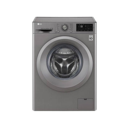 LG F2J5WN7S Front Load Washer Silver finish 220 v 240 volts 50 hz - 220 - Electronics