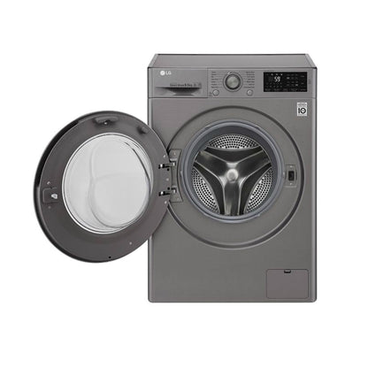 LG F2J5WN7S Front Load Washer Silver finish 220 v 240 volts 50 hz - 220 - Electronics