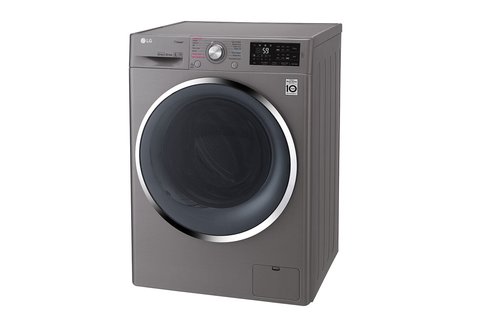 LG F4J5TNP7 6 - Motion Direct Drive Front Load Washer for 220 Volts - 220 - Electronics
