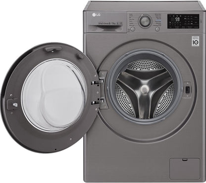 LG F4J6TMP8S Washer Dryer Combo with 8/5kg Capacity for 220 Volts - 220 - Electronics