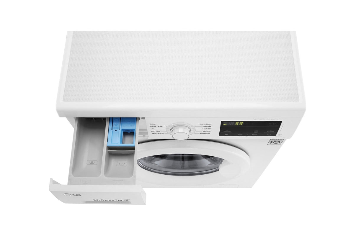LG FH2J3QDNP 220 volt washer 7 KG washing machine 220v 240 volts 50 hz - 220 - Electronics