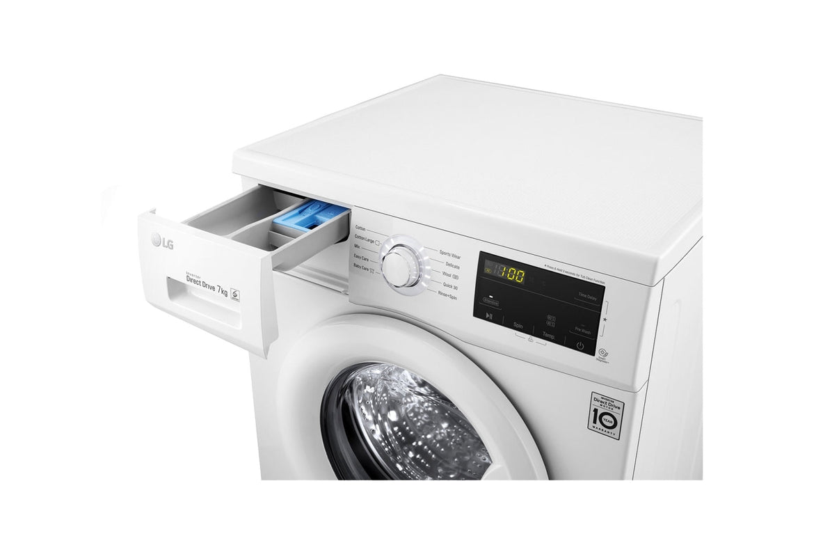 LG FH2J3QDNP 220 volt washer 7 KG washing machine 220v 240 volts 50 hz - 220 - Electronics