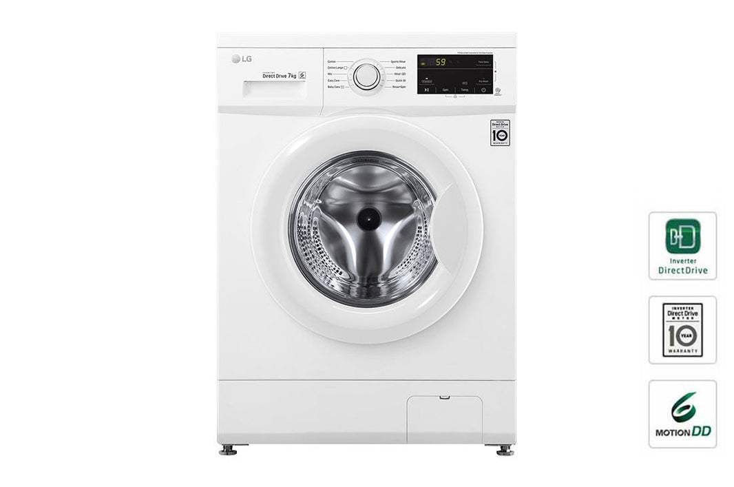 LG FH2J3QDNP 220 volt washer 7 KG washing machine 220v 240 volts 50 hz - 220 - Electronics