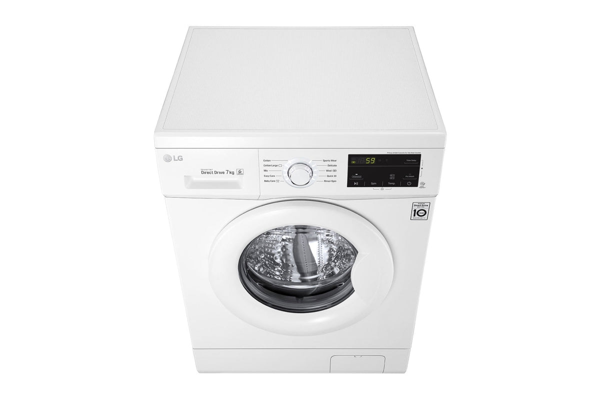LG FH2J3QDNP 220 volt washer 7 KG washing machine 220v 240 volts 50 hz - 220 - Electronics