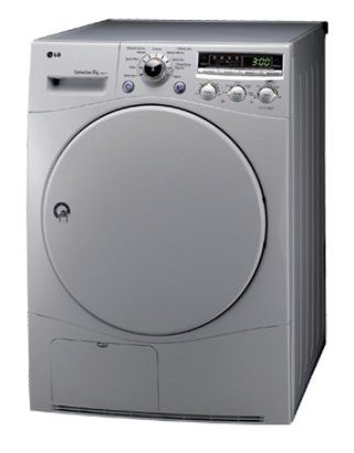 LG Front Load Washer 10.5 KG and Front Load Dryer F4V5RYP2T & RC8066 Combo Pack 220v 240 volts 50 hz - 220 - Electronics
